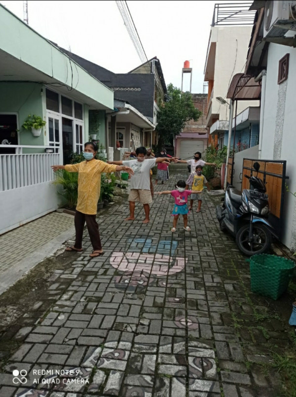 Swksi kesehatan, Senam bersama RT 7 RW 22 Padukuhan Ngringin